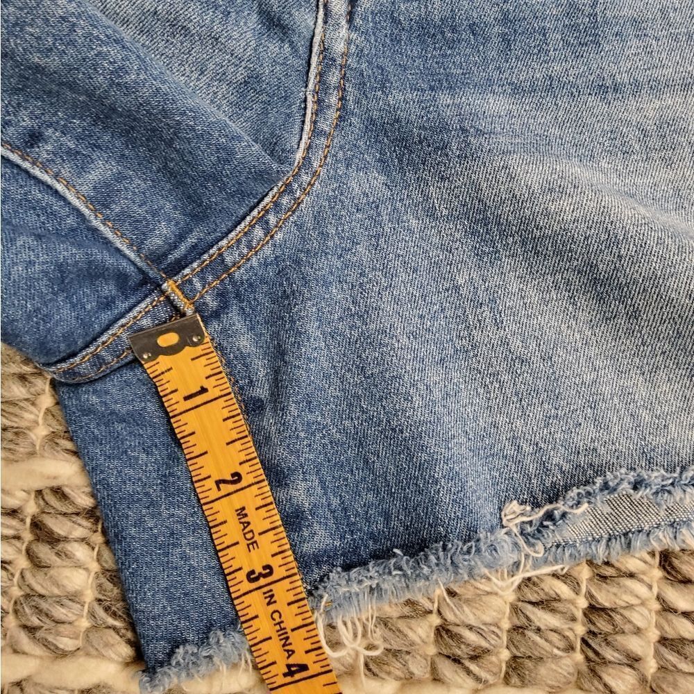 Madewell High Rise Denim Shorts Size 30 - Picture 13 of 15